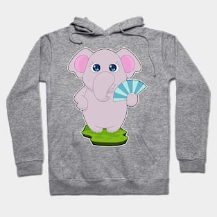 Elephant Hand fan Hoodie